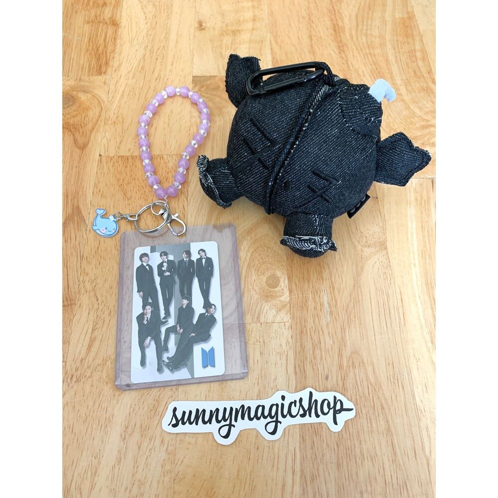 BTS Arirang Army Bomb Wristlet Photocard Bundle Fanmade Purple